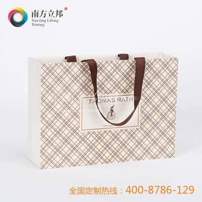 2015年休闲trouse 手提袋 品牌纸袋 南方厂家创意设计