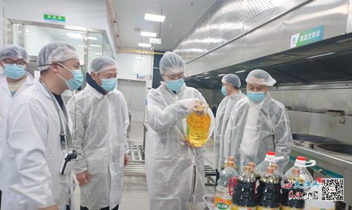 孙茜督导检查广昌县食品安全工作 图