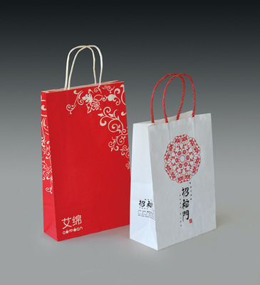【厂家供应出口牛皮纸袋 超市纸袋 环保健康 可来图定制】价格,厂家,图片,纸袋,无锡市通成包装制品-