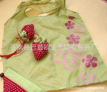 【供应时尚环保昆虫折叠购物袋 花朵 动物类环保袋】价格,厂家,图片,其他布类包装制品,苍南县巴曹欧宝无纺布制袋厂-